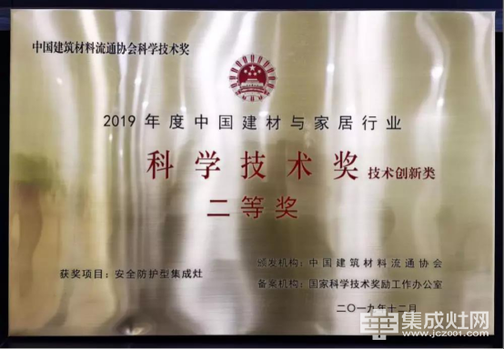 完美收官！金帝再获“2019年度中国建材与家居行业科学技术奖”770