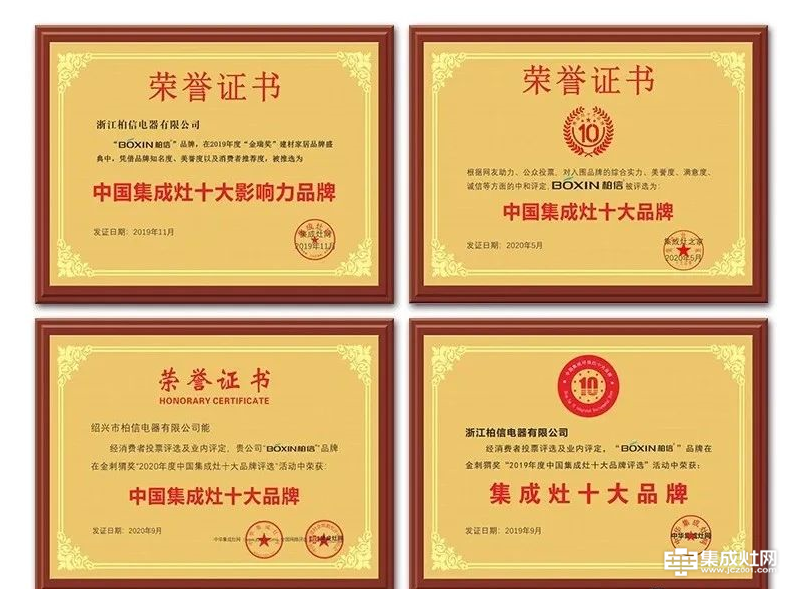 柏信荣获中国质检总局颁发五项荣誉