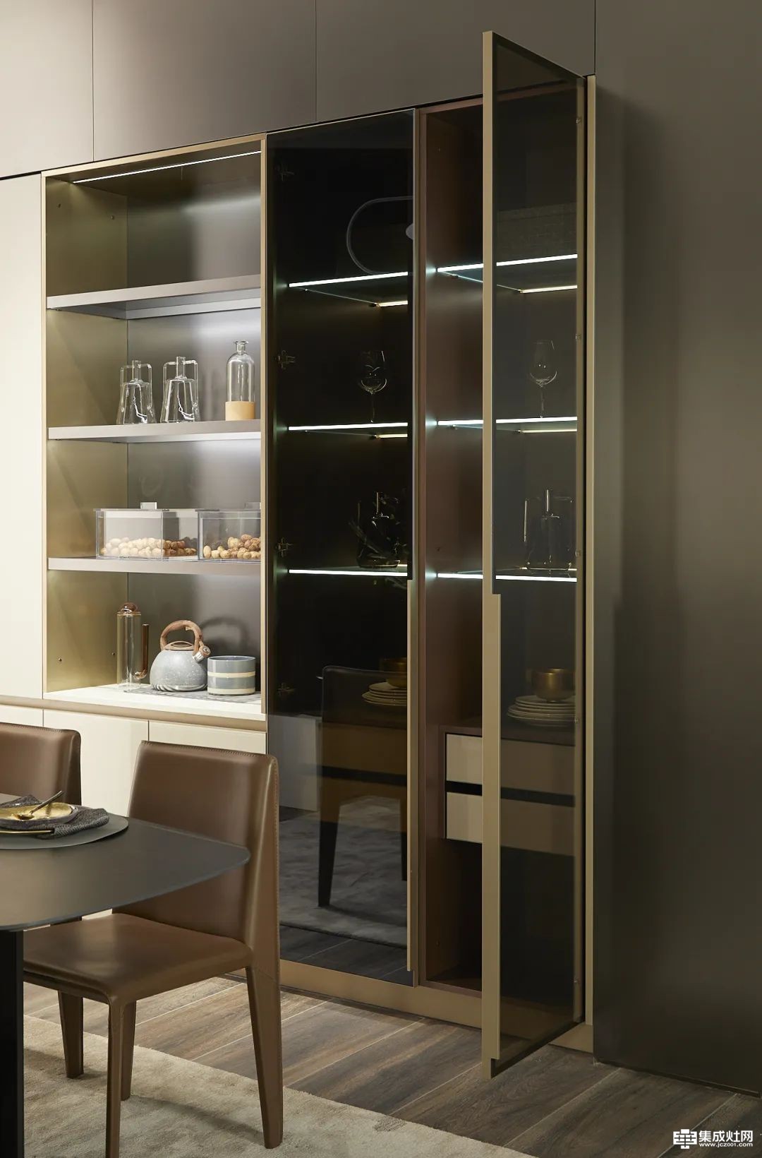 亿田高定厨房「阿代尔」系列 精致的厨房 藏着生活中的诗与远方