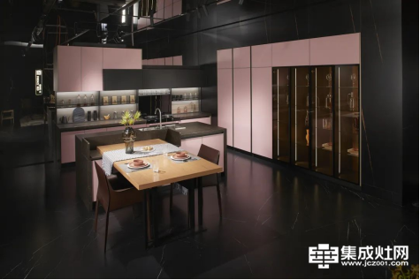 亿田高定厨房“佛洛伦萨 红”系列  简约优雅 打造别致生活